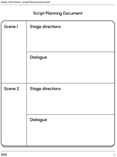 Script Planning Document