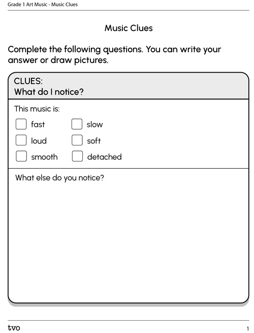 Music Clues