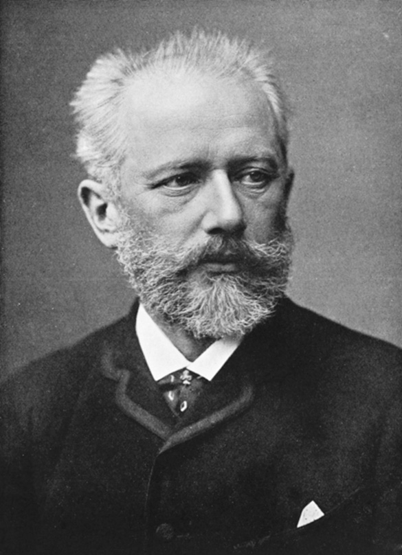 Photograph of the romantic era composer Piotr Ilyich Tchaikovsky.