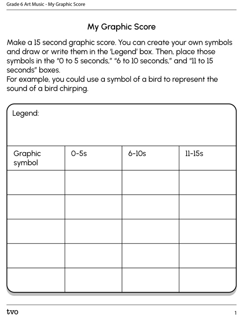 My Graphic Score