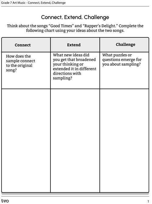Connect, Extend, Challenge