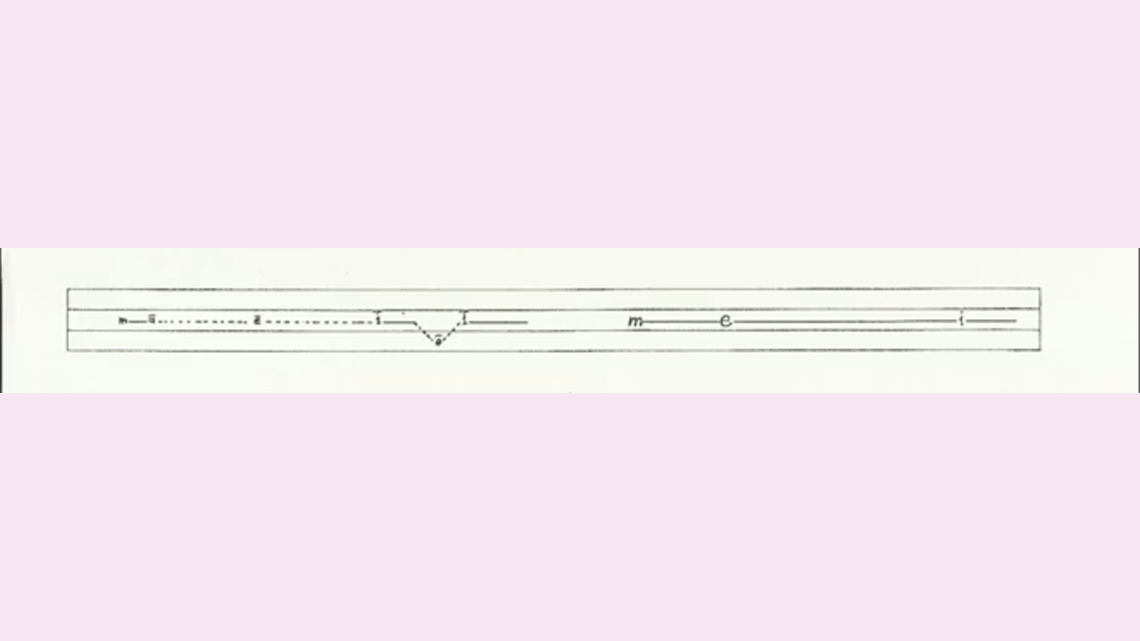 The second bar of Fonergon 77-1 by Greta Monach.