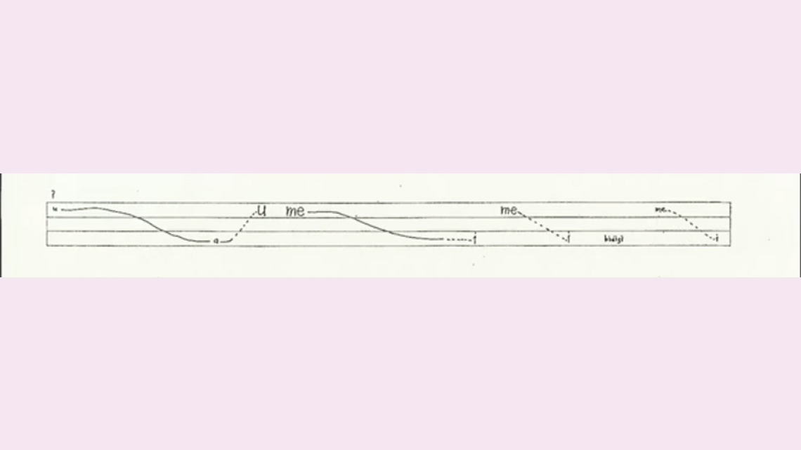 The third bar of Fonergon 77-1 by Greta Monach.