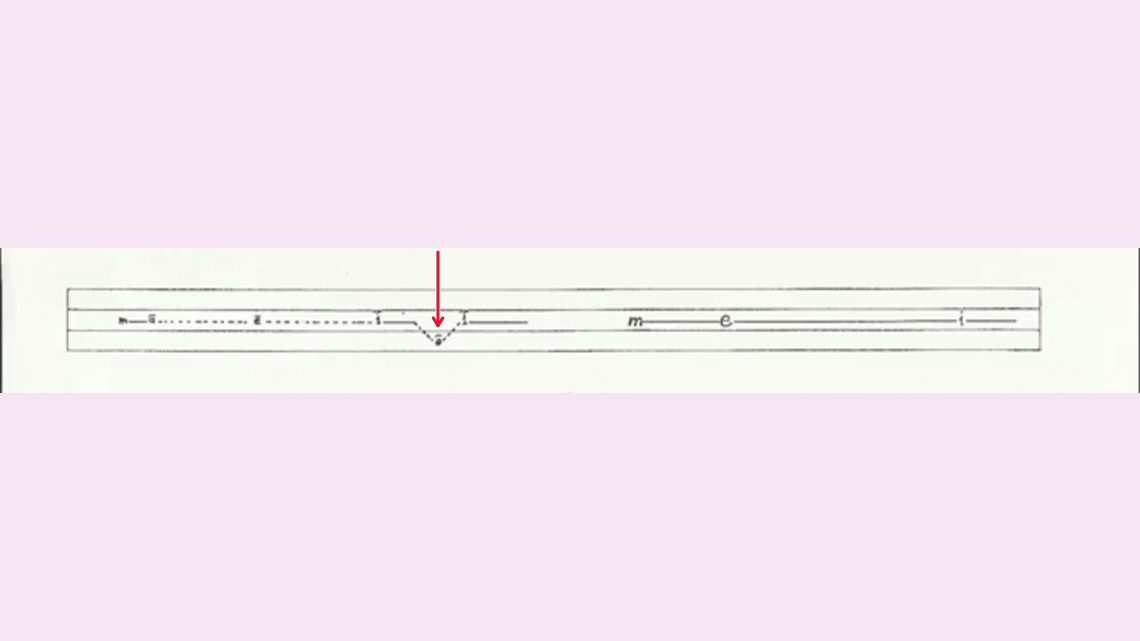 The second bar of Fonergon 77-1 by Greta Monach.