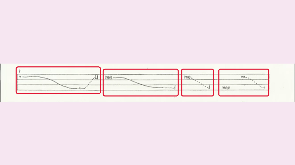 The third bar of Fonergon 77-1 by Greta Monach.