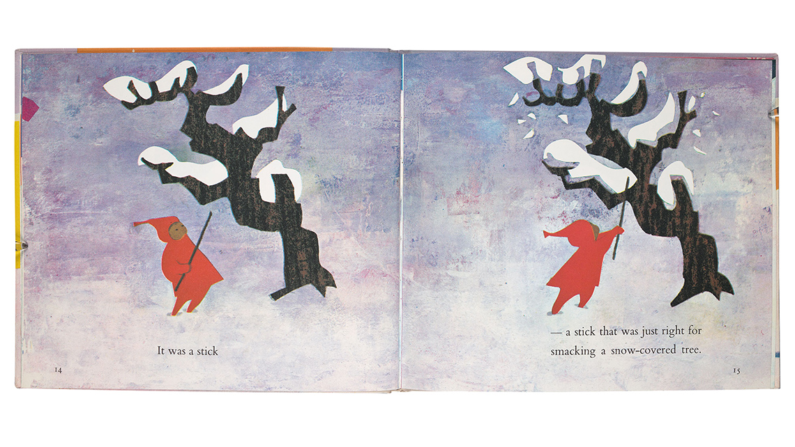 Page 14 and 15 Snowy Day
