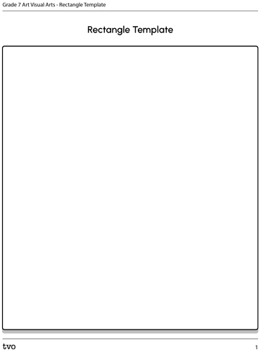 Rectangle Template