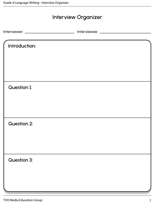 Interview Organizer