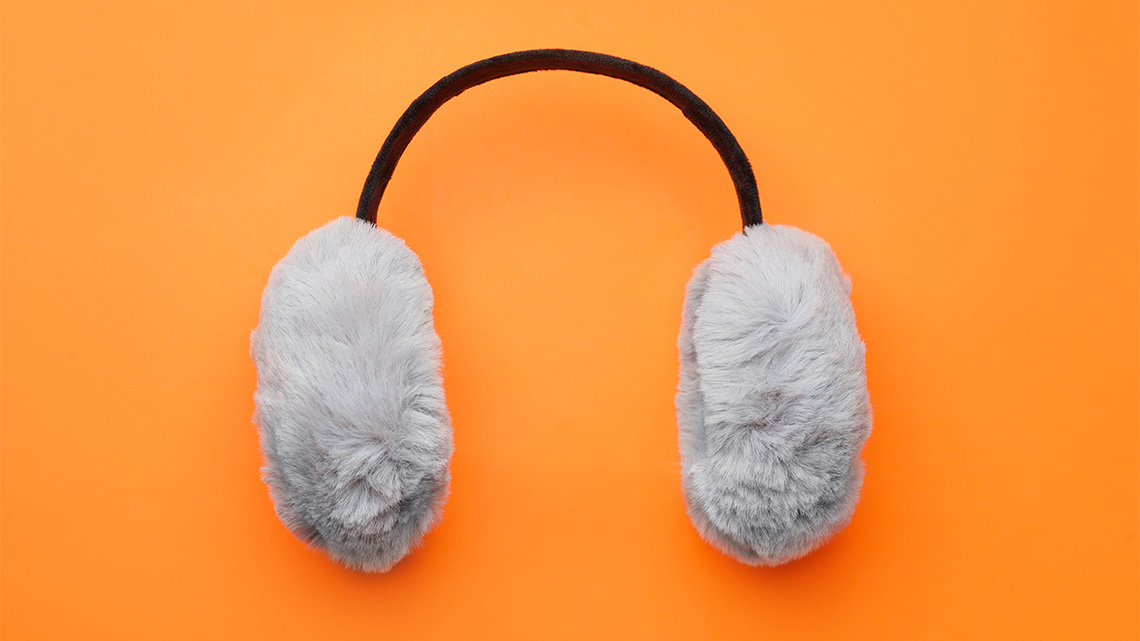 A pair of earmuffs.