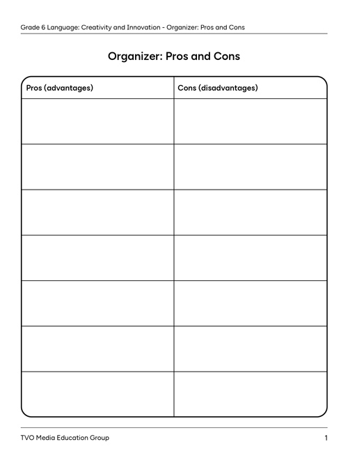 Organizer: Pros and Cons