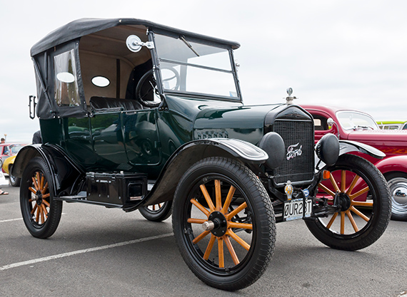 A model T Ford.