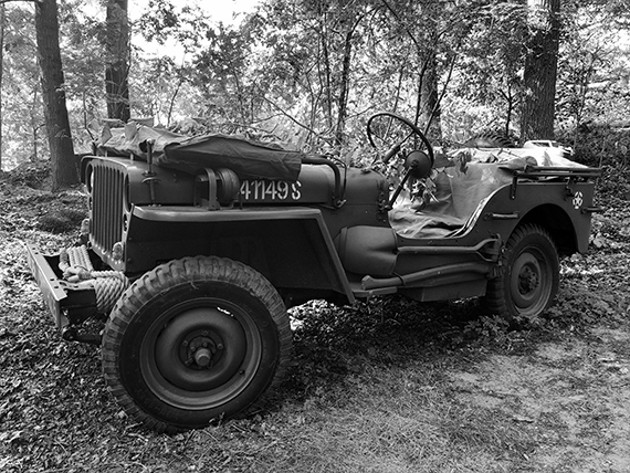 A 1940s Jeep.