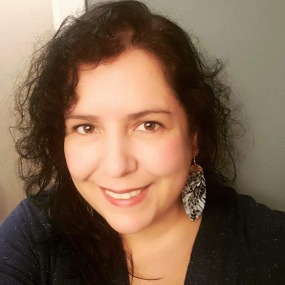 The illustrator Carla Joseph.