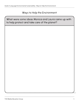 Ways to Help the Environment