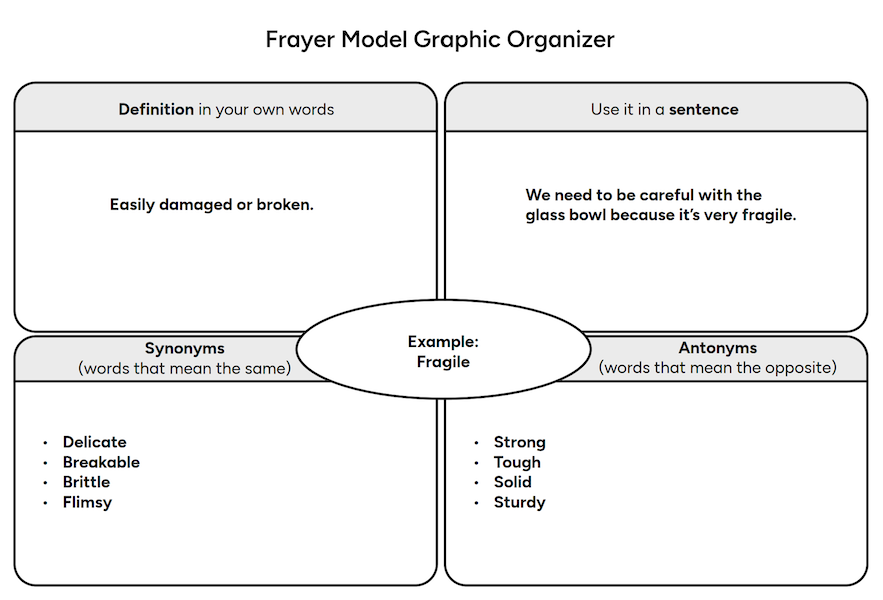 Frayer MOdel