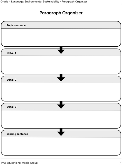 Paragraph Organizer
