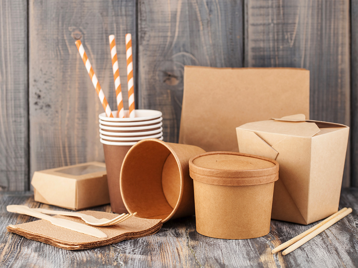 Sustainable bamboo tableware