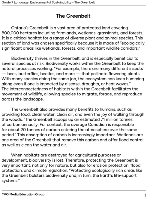 The Greenbelt