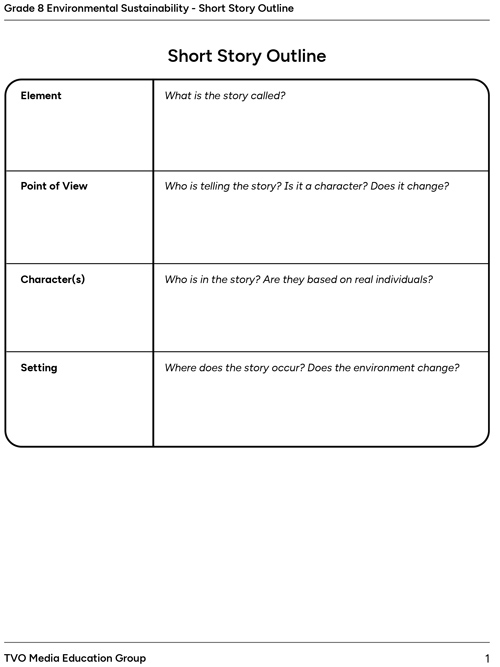 Short Story Outline