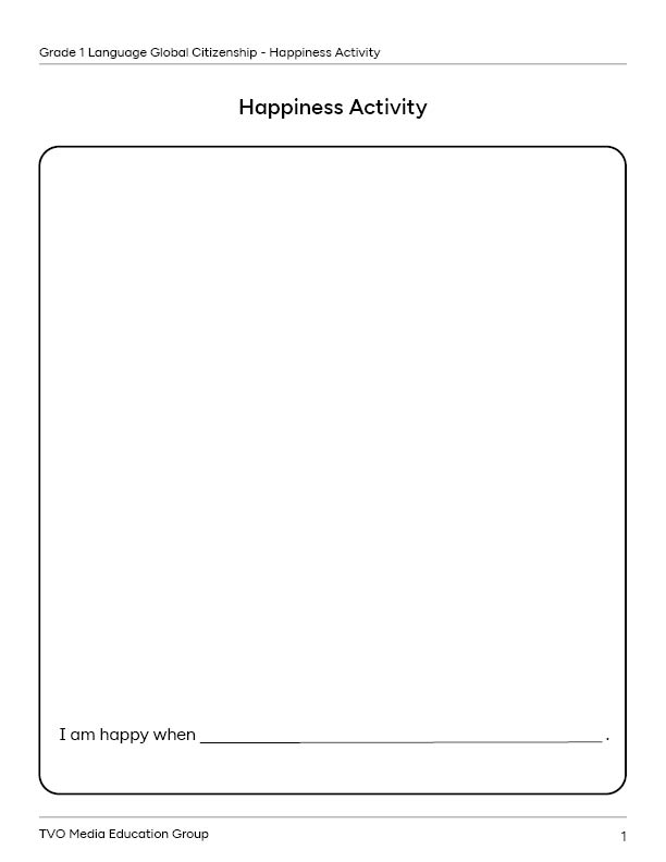 Happiness Activity