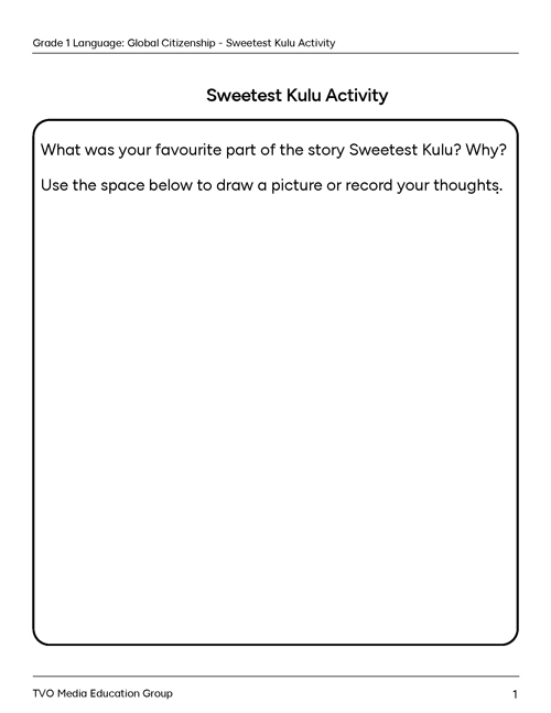 Sweetest Kulu Activity