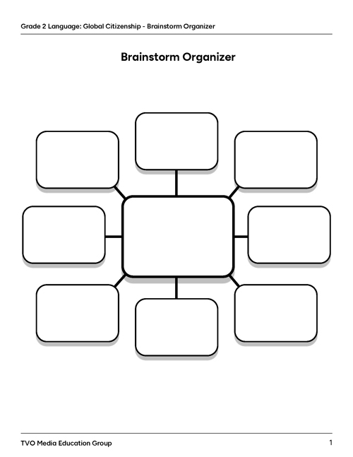 Brainstorm Organizer