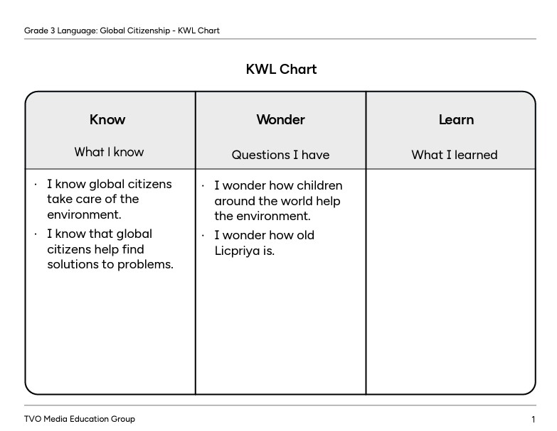 Opinion Paragraph Example