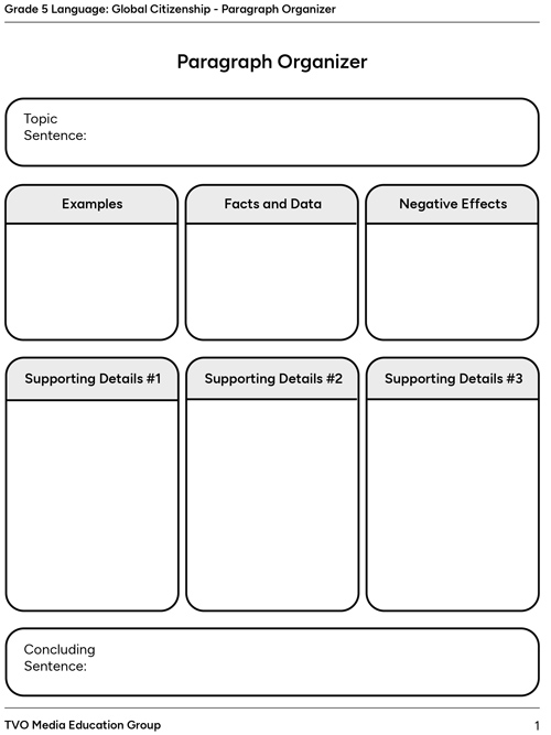 Paragraph Organizer