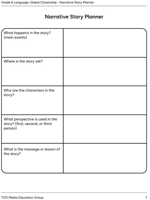 Narrative Story Planner