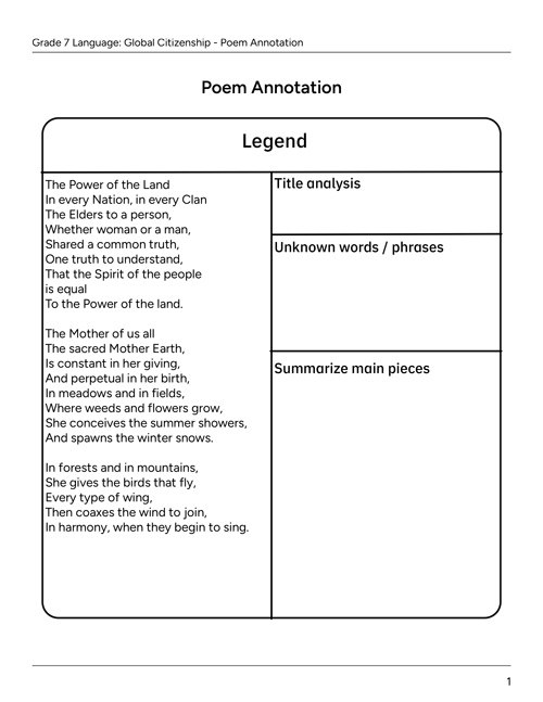 Poem Annotation