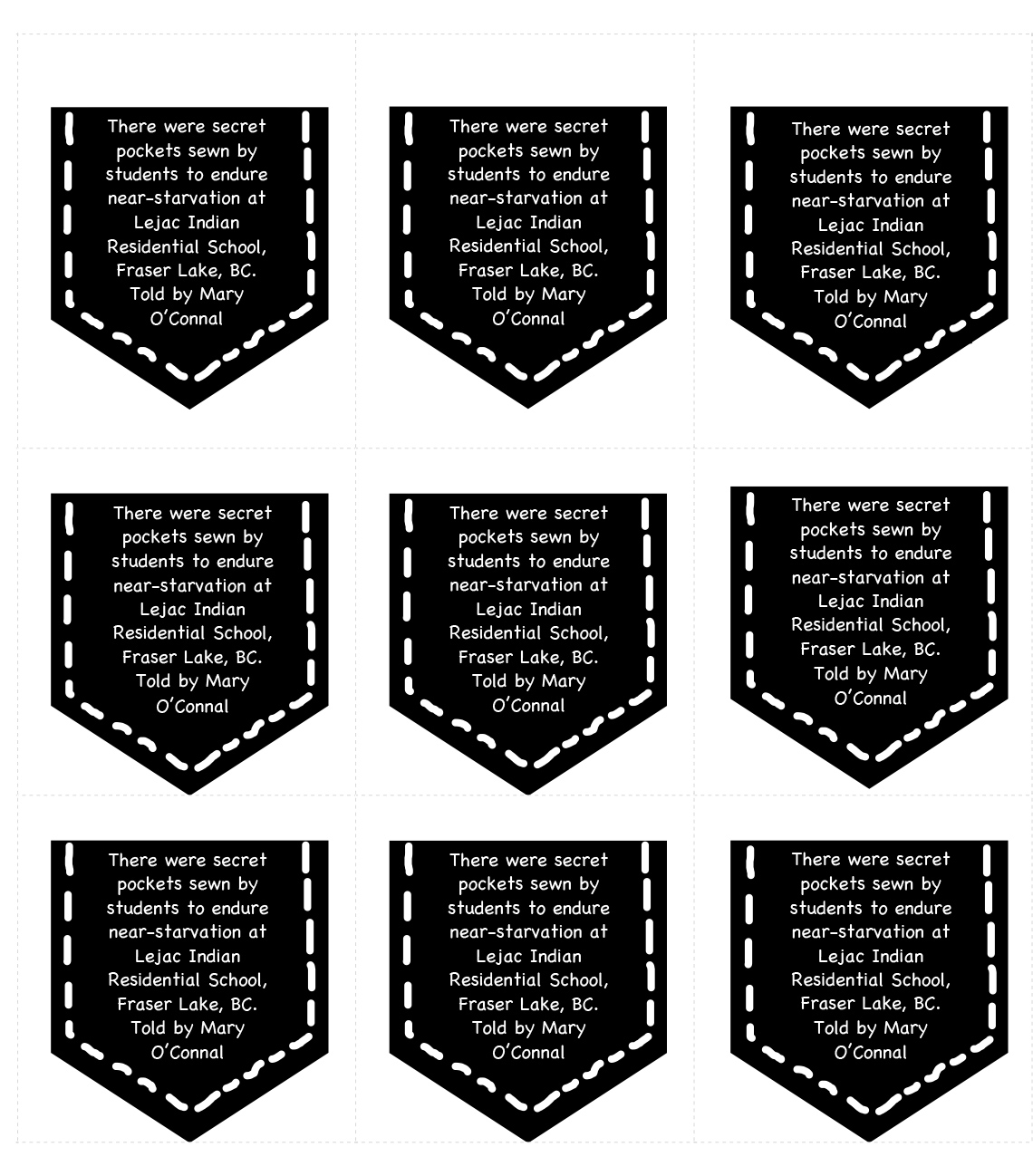 Secret Pocket Paper Pins