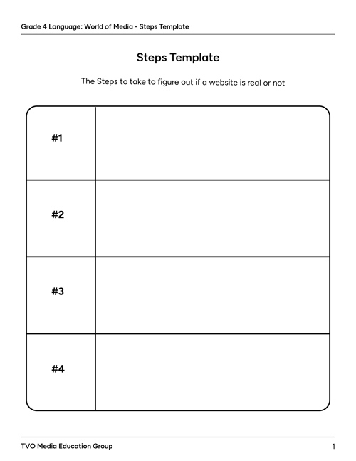 Steps Template