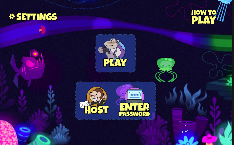 The landing page for the typing game Keyboard Climber.