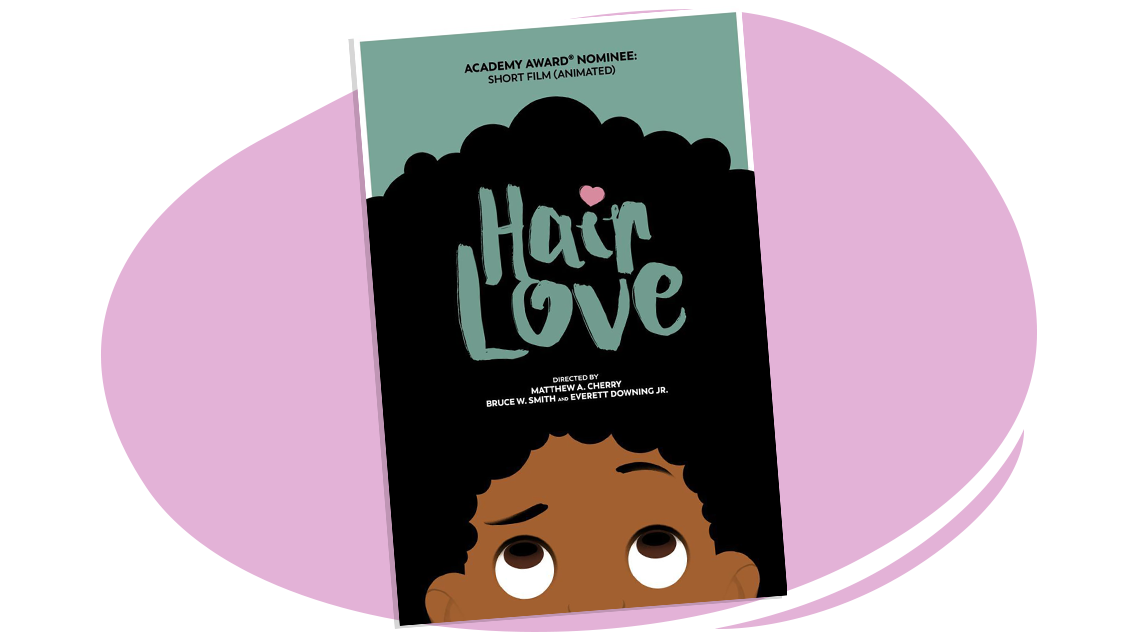 Poster for the short film 'Hair Love'.