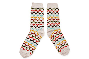 A pair of socks.