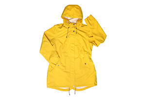 A raincoat.