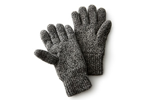 A pair of gloves.