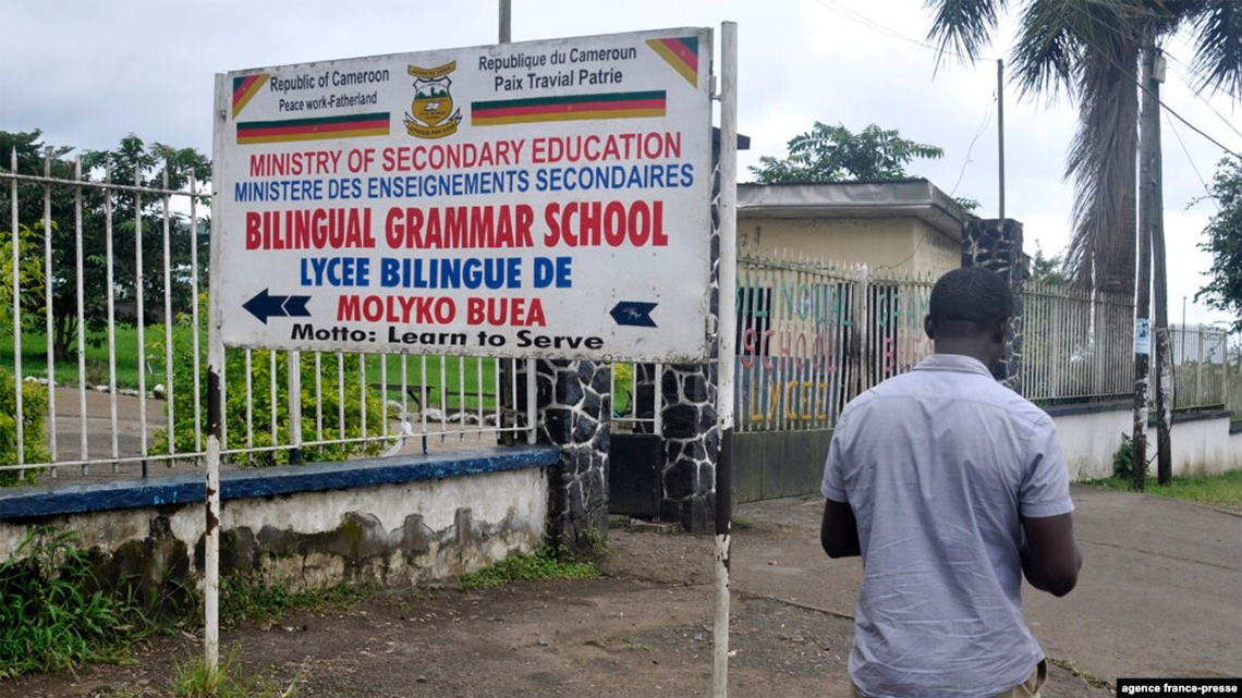 Cameroon has two official languages: French and English