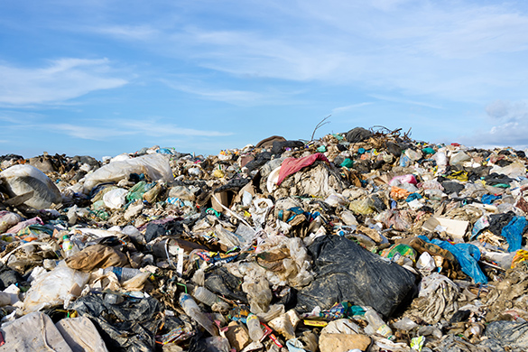 A landfill.