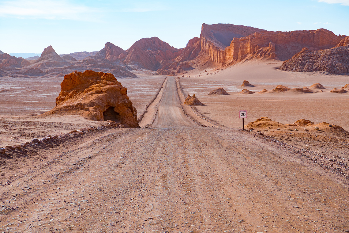 Road in the desert