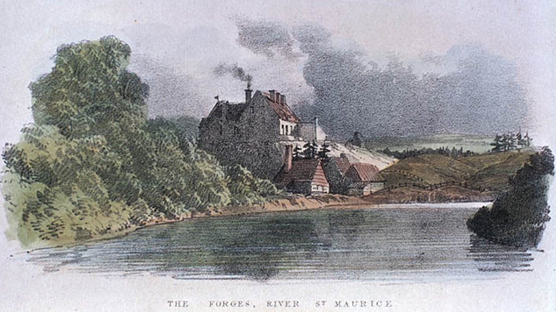 Trois-Rivieres River, New France 1733