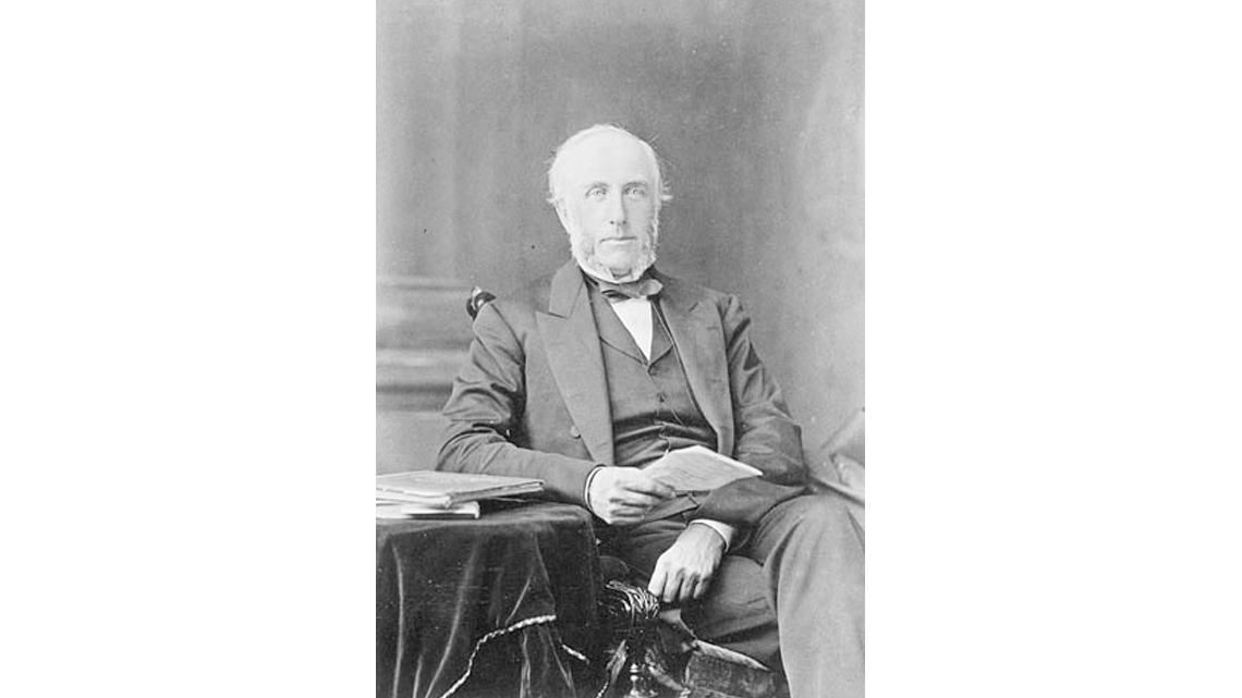 A portrait of the person, George Brown.