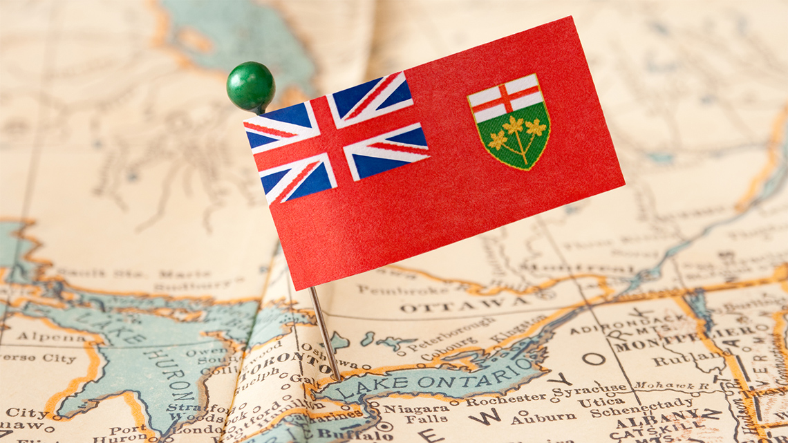 Ontario Flag