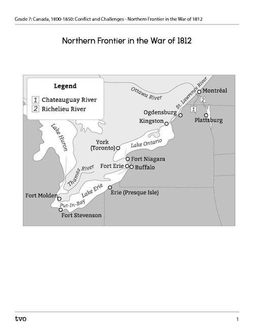Northern Frontier in the War of 1812