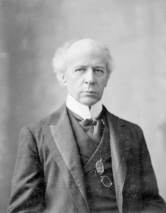 A portrait of Sir Wilfrid Laurier