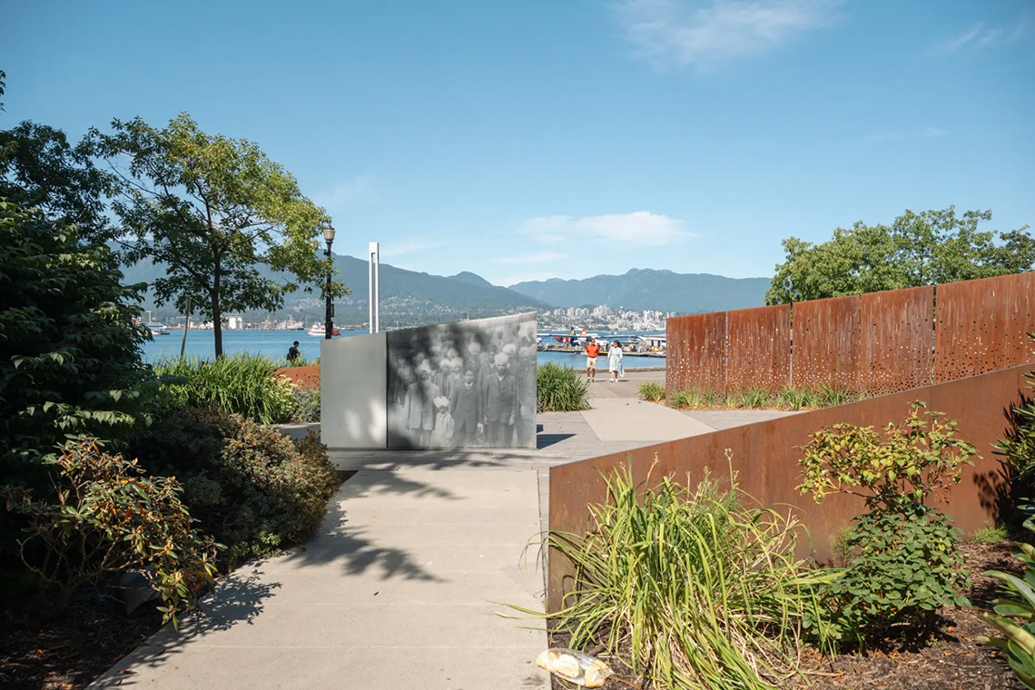 The Komagata Maru Memorial in present-day Vancouver.