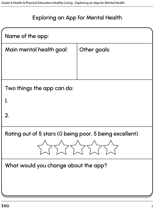 Exploring an App for Mental Health