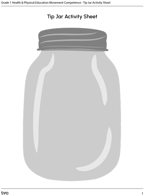 Tip Jar Activity Sheet