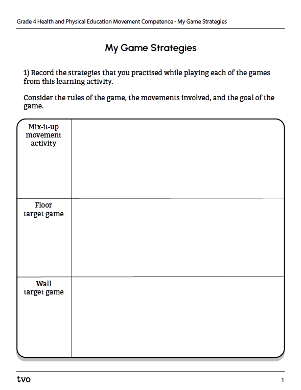 My Game Strategies