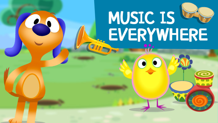 Music is everywhere